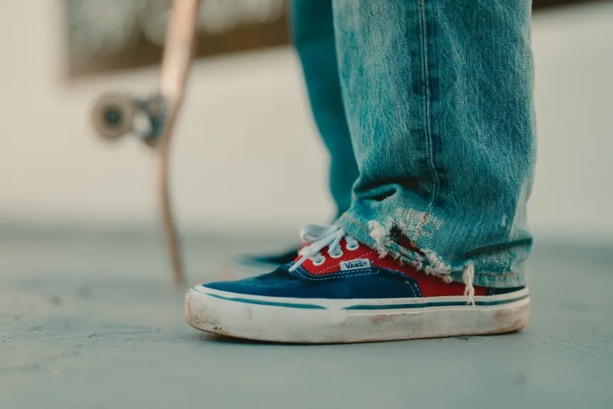 Skate Era WaffleCup on foot